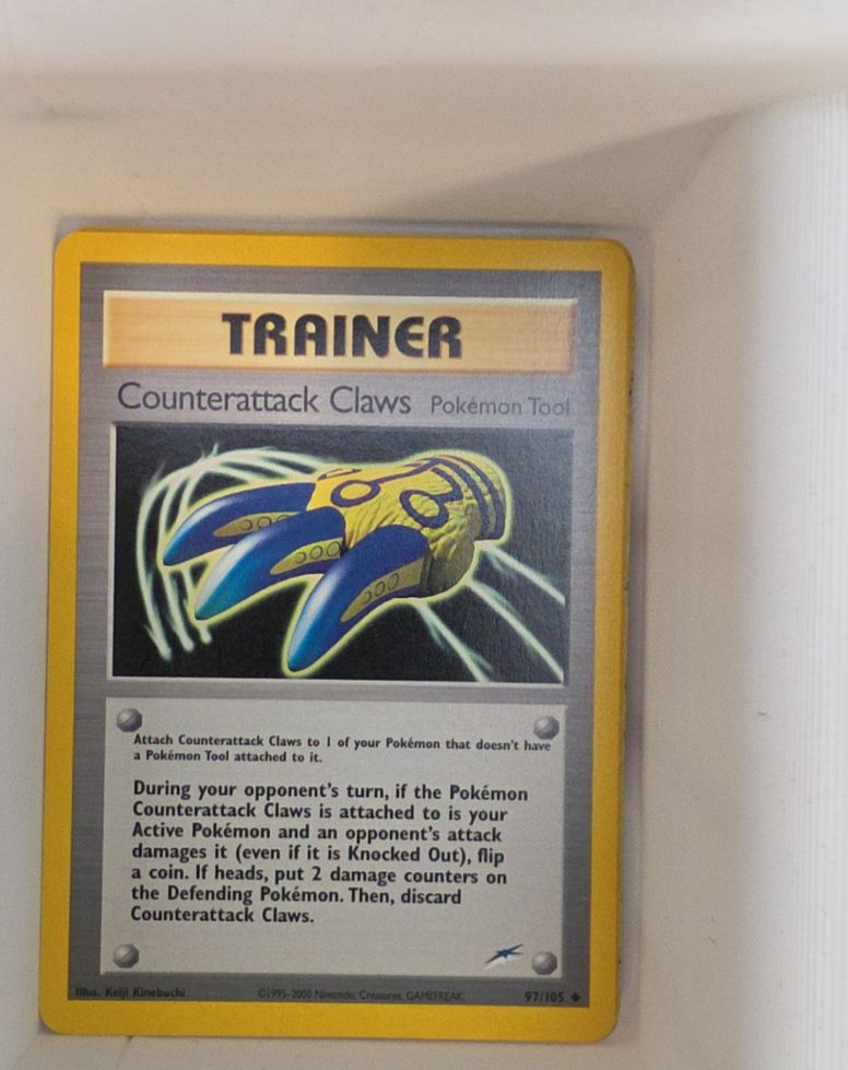 2002 Neo Destiny #97 Counterattack Claws — front