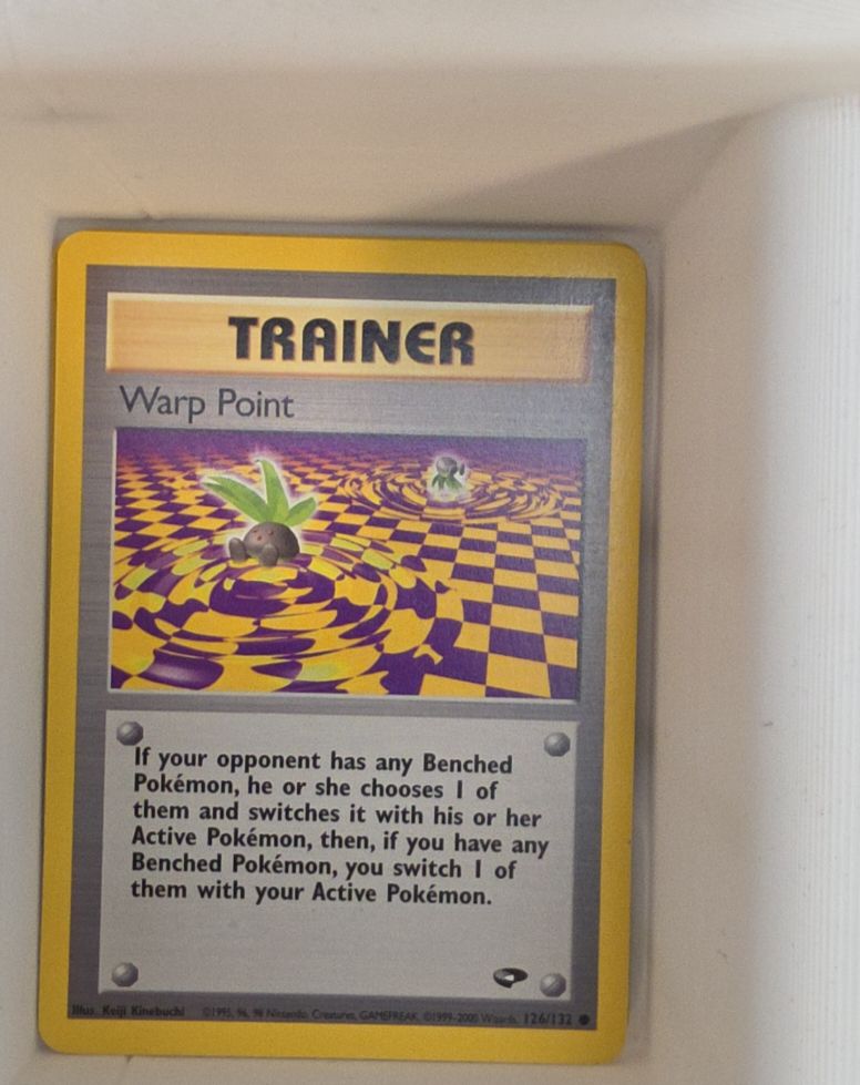1999 Pokémon Gym Challenge #126 Warp Point — front
