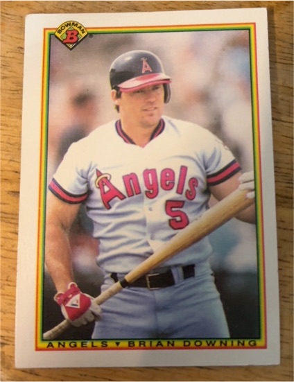 1990 Bowman #294 Brian Downing — front