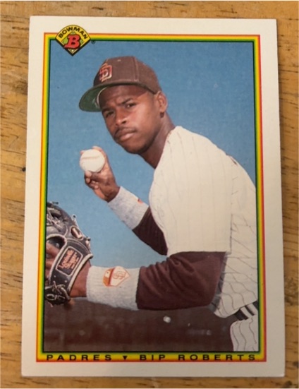 1990 Bowman #222 Bip Roberts — front
