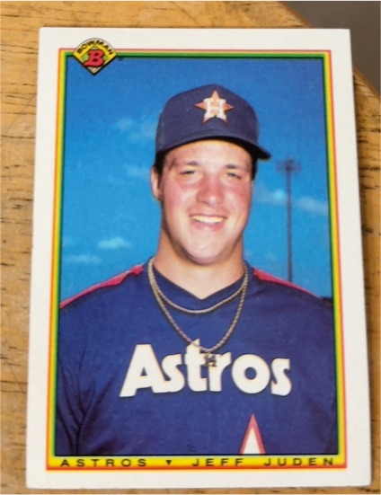 1990 Bowman #64 Jeff Juden — front