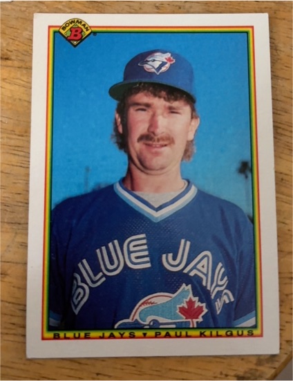 1990 Bowman #508 Paul Kilgus — front