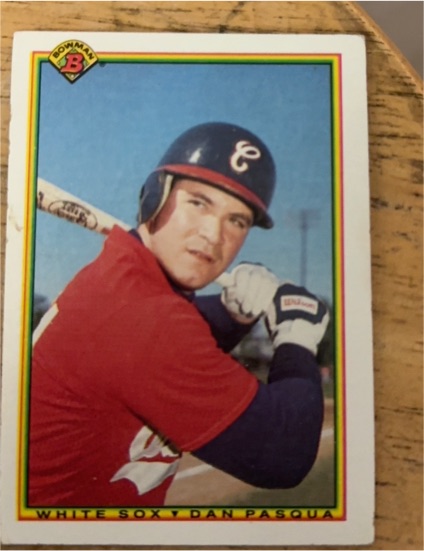 1990 Bowman #313 Dan Pasqua — front