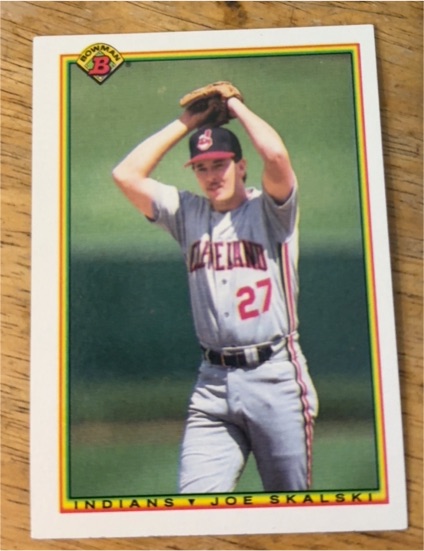 1990 Bowman #323 Joe Skalski — front