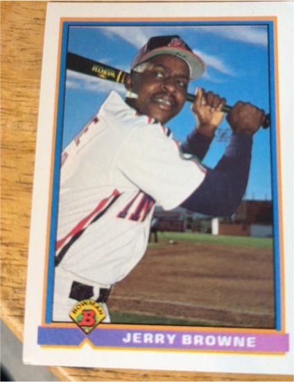 1991 Bowman #71 Jerry Browne — front