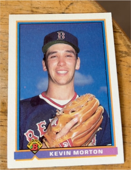 1991 Bowman #130 Kevin Morton — front