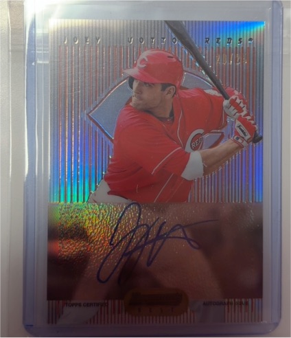 2015 Topps Bowman’s Best #95 Joey Votto — front