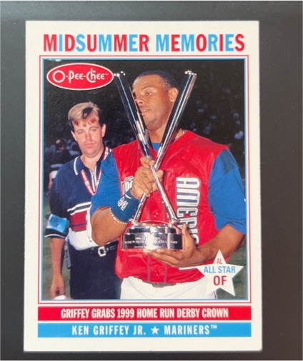 2009 O-Pee-Chee Midsummer Memories #MM1 Ken Griffey Jr. — front