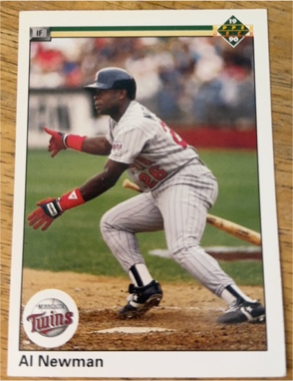 1990 Upper Deck #199 Al Newman — front