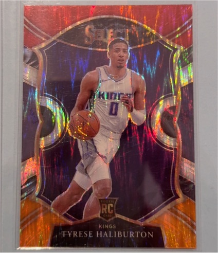 2020-21 Panini Select #72 Tyrese Haliburton — front