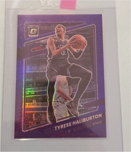 2021-22 Panini Donruss Optic #38 Tyrese Haliburton — front