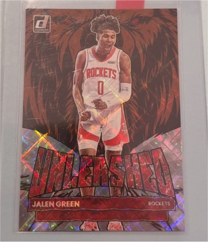 2022-23 Panini Donruss #14 Jalen Green Unleashed — front
