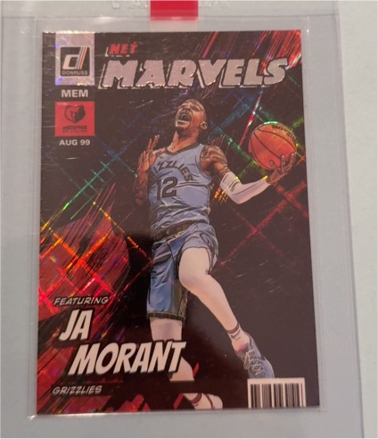 2022-23 Donruss Net Marvels #5 Ja Morant — front