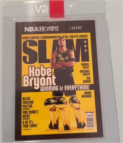 2020-21 Panini NBA Hoops #19 Kobe Bryant Slam Magazine Insert — front