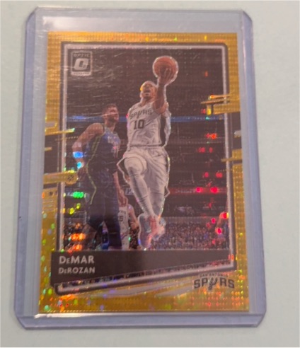 2020-21 Donruss Optic #36 DeMar DeRozan — front