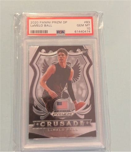 2020 Panini Prizm DP Crusade #83 LaMelo Ball — front
