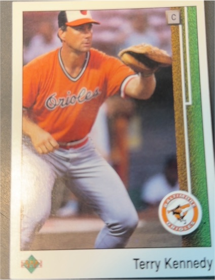 1989 Upper Deck #469 Terry Kennedy — front