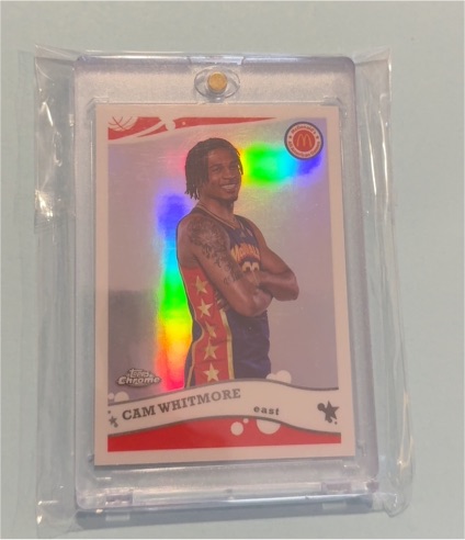 2022 Topps Chrome McDonald's All-American #2K6-21 Cam Whitmore — front