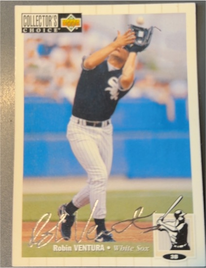 1994 Upper Deck Collector's Choice #282 Robin Ventura — front
