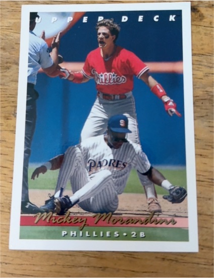 1993 Upper Deck #285 Mickey Morandini Philadelphia Phillies — front
