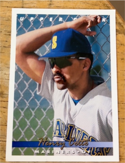 1993 Upper Deck #411 Henry Cotto — front