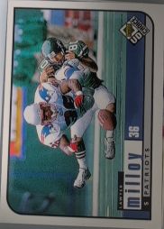 1998 Upper Deck UD Choice #375 Lawyer Milloy — front