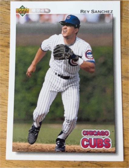 1992 Upper Deck #562 Rey Sanchez — front