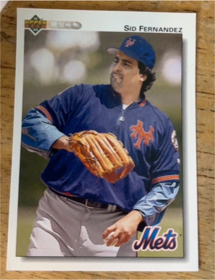 1992 Upper Deck #671 Sid Fernandez — front