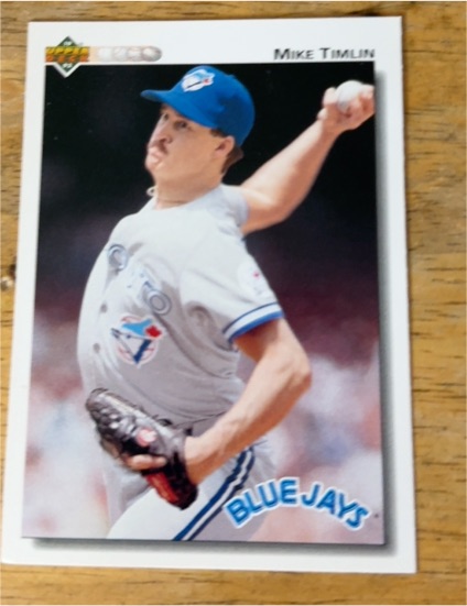 1992 Upper Deck #409 Mike Timlin — front