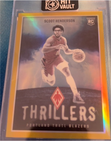 2023-24 Panini Phoenix Thrillers #10 Scoot Henderson — front