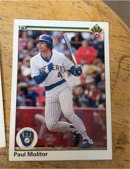 1990 Upper Deck #254 Paul Molitor — front