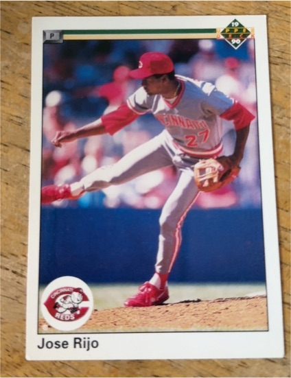 1990 Upper Deck #216 Jose Rijo — front