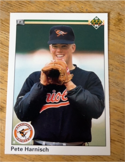 1990 Upper Deck #623 Pete Harnisch — front