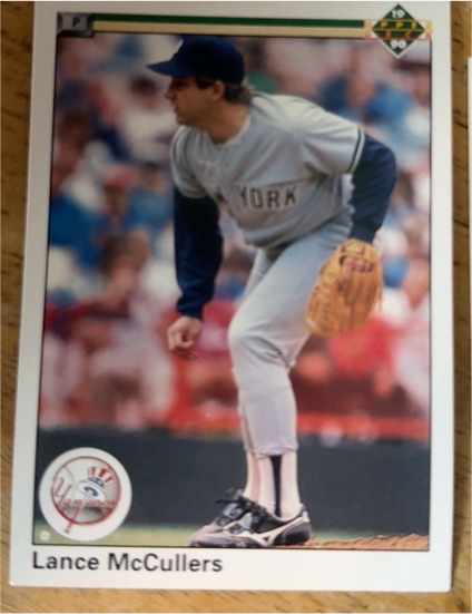 1990 Upper Deck #615 Lance McCullers — front