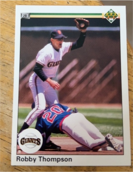 1990 Upper Deck #169 Robby Thompson — front