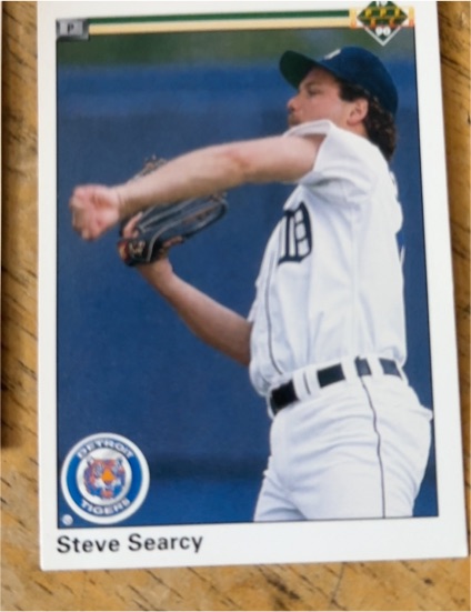 1990 Upper Deck #575 Steve Searcy — front