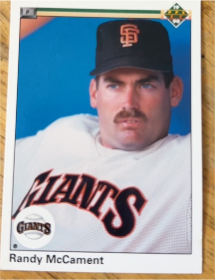 1990 Upper Deck #657 Randy McCament — front