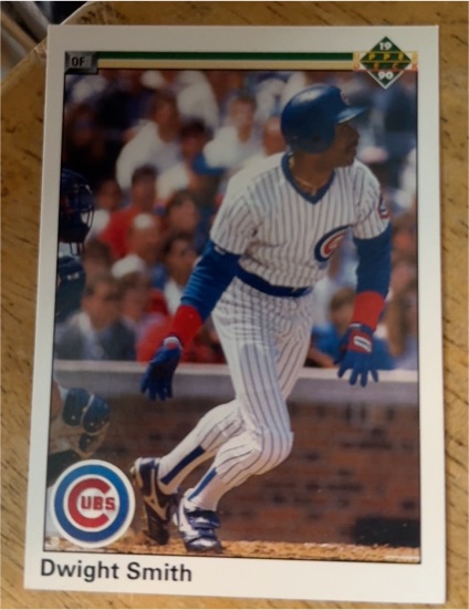 1990 Upper Deck #376 Dwight Smith — front