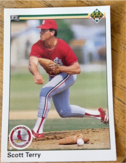 1990 Upper Deck #260 Scott Terry — front