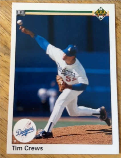1990 Upper Deck #670 Tim Crews — front