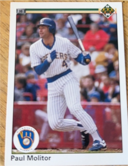 1990 Upper Deck #254 Paul Molitor — front