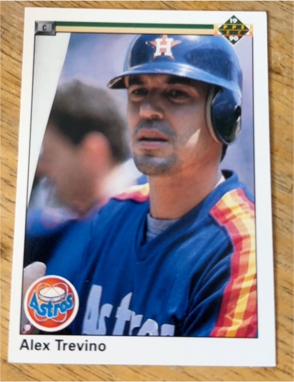 1990 Upper Deck #205 Alex Trevino — front