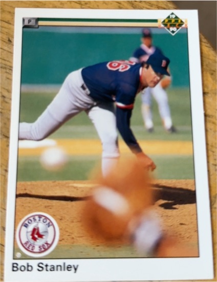 1990 Upper Deck #654 Bob Stanley — front