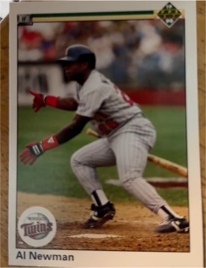 1990 Upper Deck #199 Al Newman — front