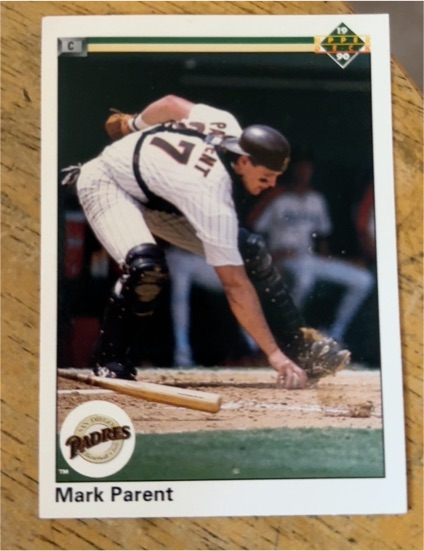 1990 Upper Deck #569 Mark Parent — front