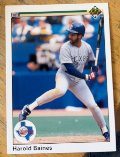 1990 Upper Deck #353 Harold Baines — front