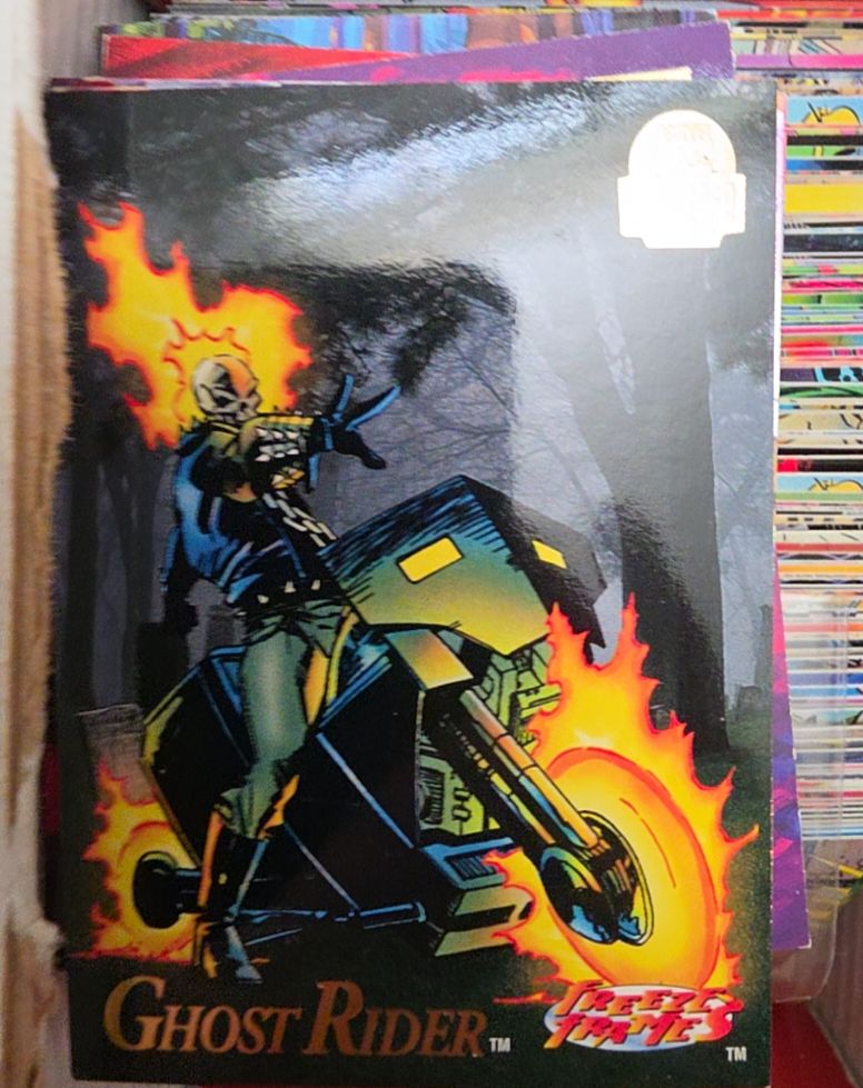1994 Fleer Marvel Universe Freeze Frames #9 Ghost Rider — front