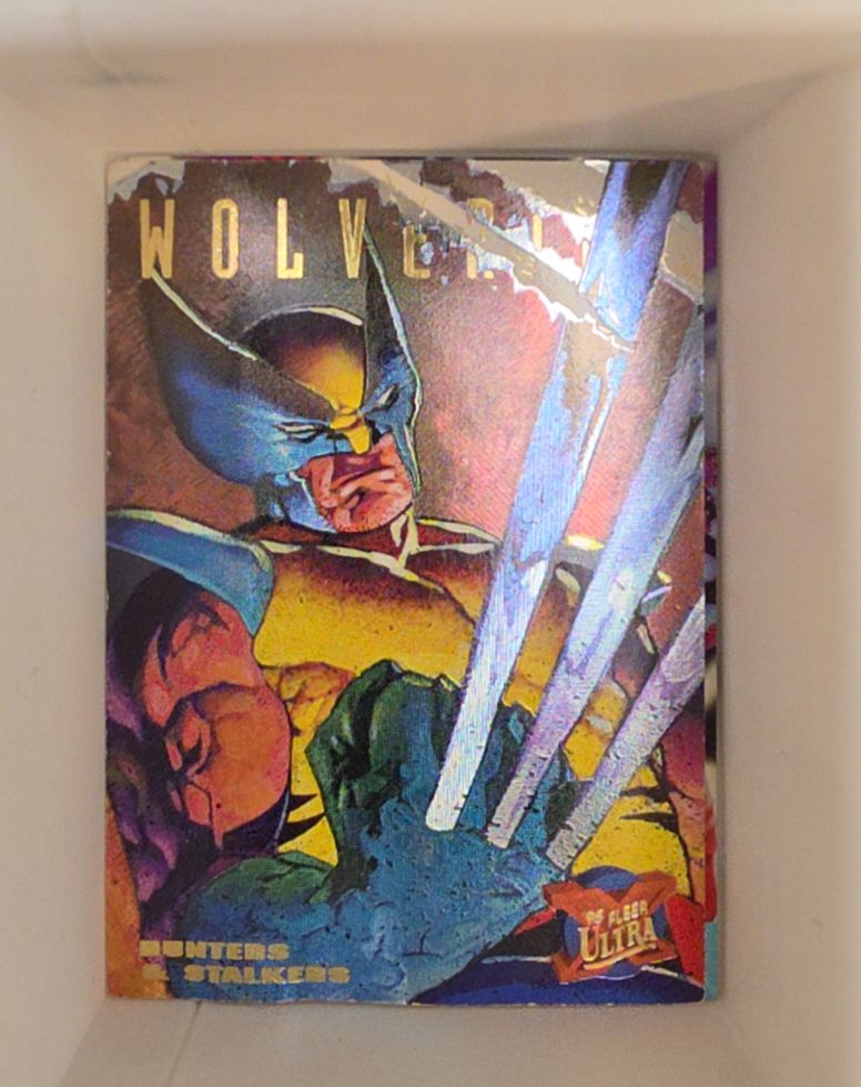 1994 Fleer Ultra Marvel X-Men Hunters & Stalkers #7 Wolverine — front