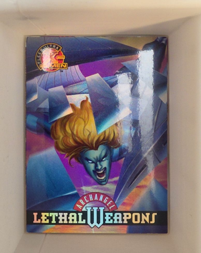 1995 Fleer Ultra X-Men Lethal Weapons #1 Archangel — front