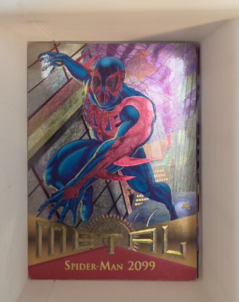 1995 Fleer Marvel Metal #53 Spider-Man 2099 — front